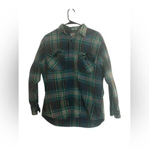 Vintage Rugged Trail Men’s Flannel Shirt